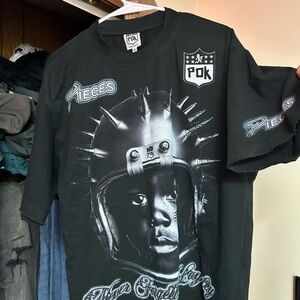 Black Graphic Kids T-Shirt